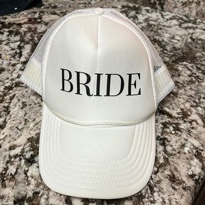Bride trucker hat never worn